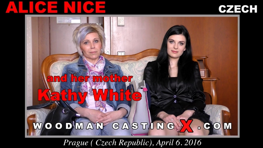 Alice Nice and her mother Kathy White
